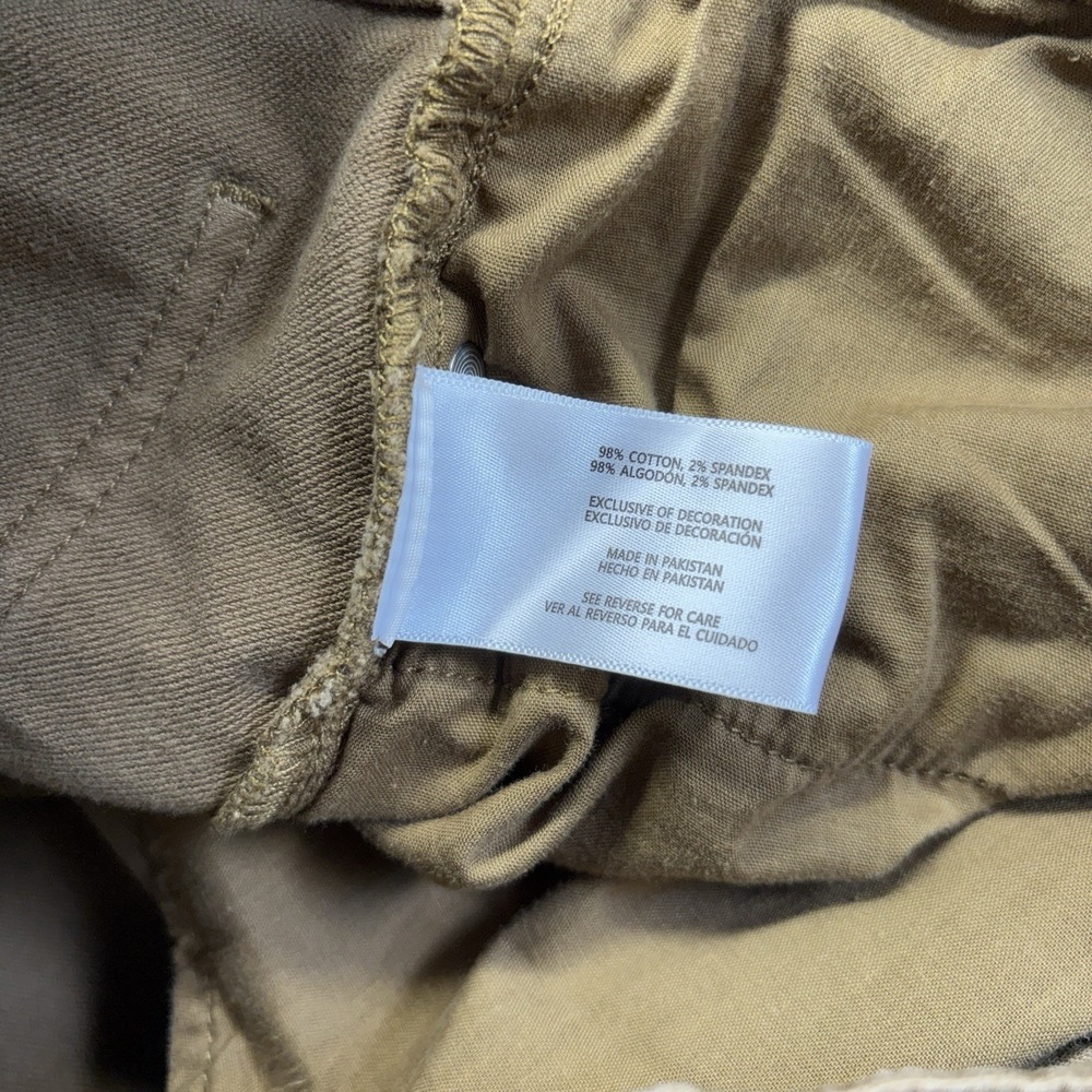 Banana Republic Pants Mens 38X32 Brown Straight Mid Rise Stretch Preppy - Picture 9 of 10